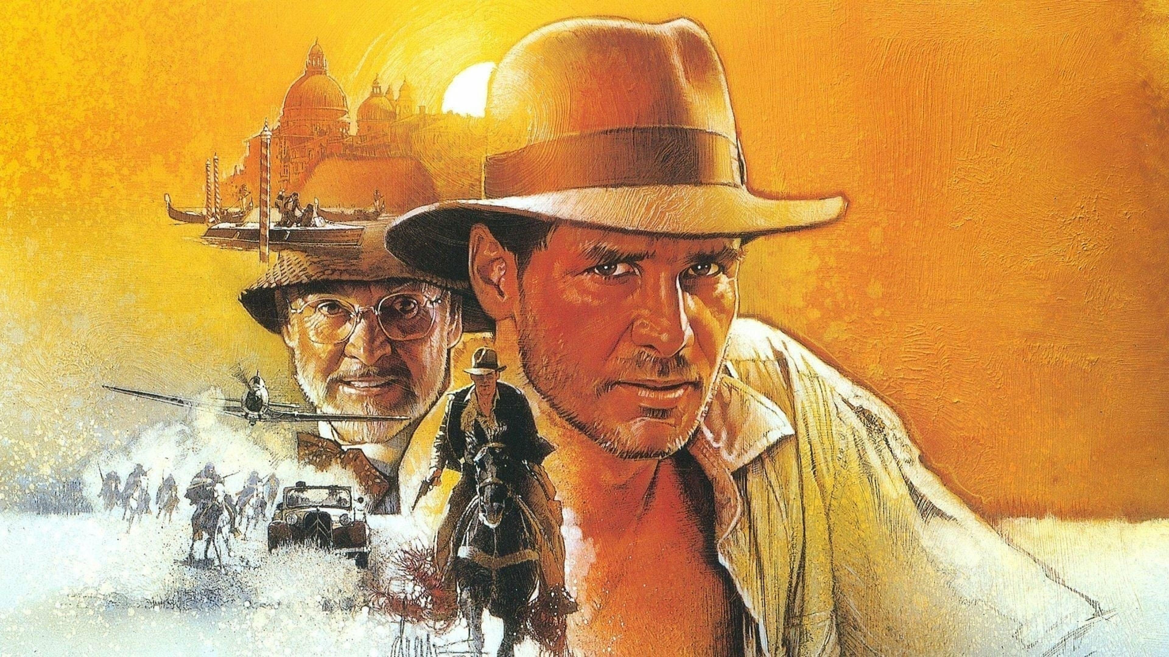 Indiana Jones och det sista korståget backdrop
