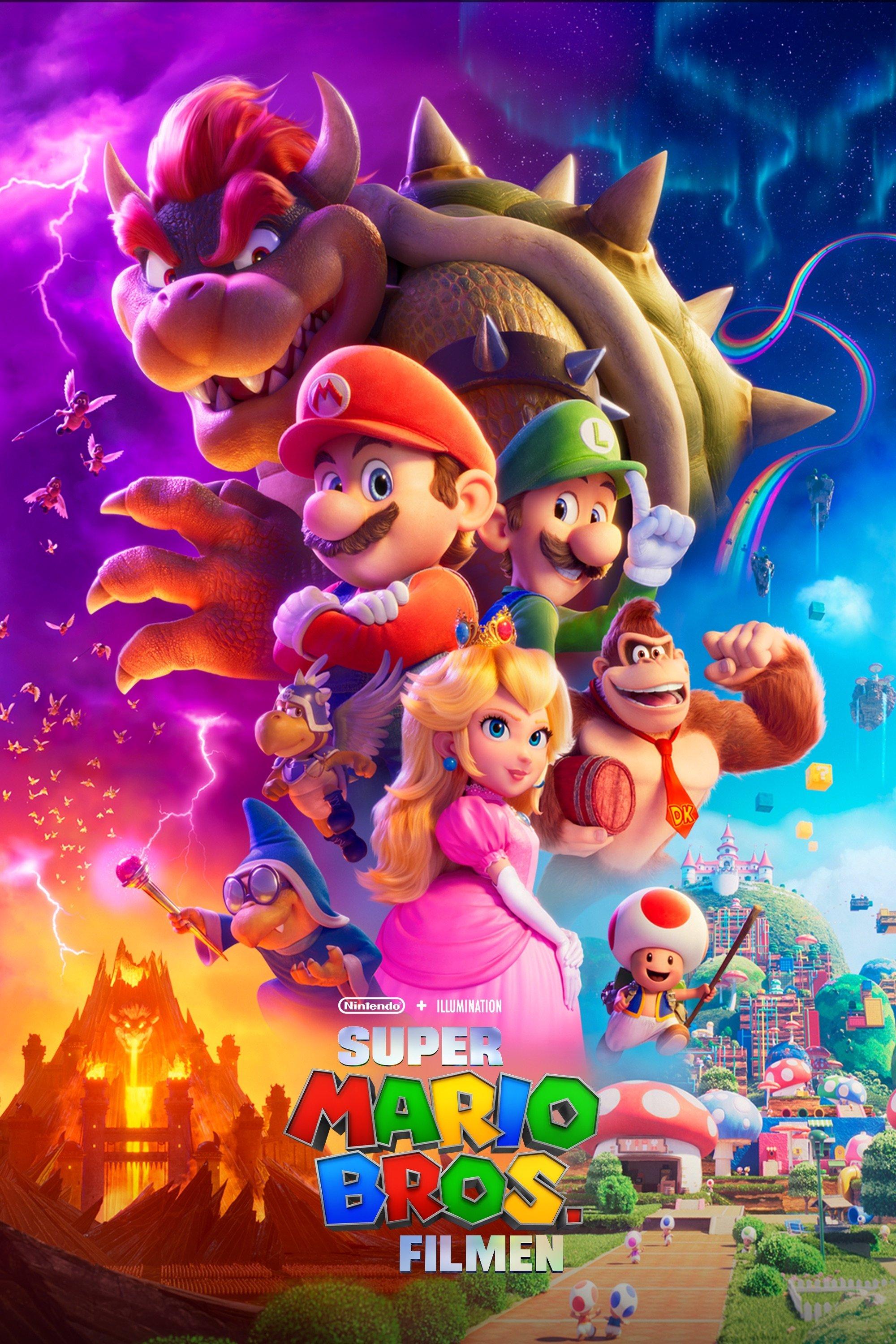 Super Mario Bros. Filmen poster