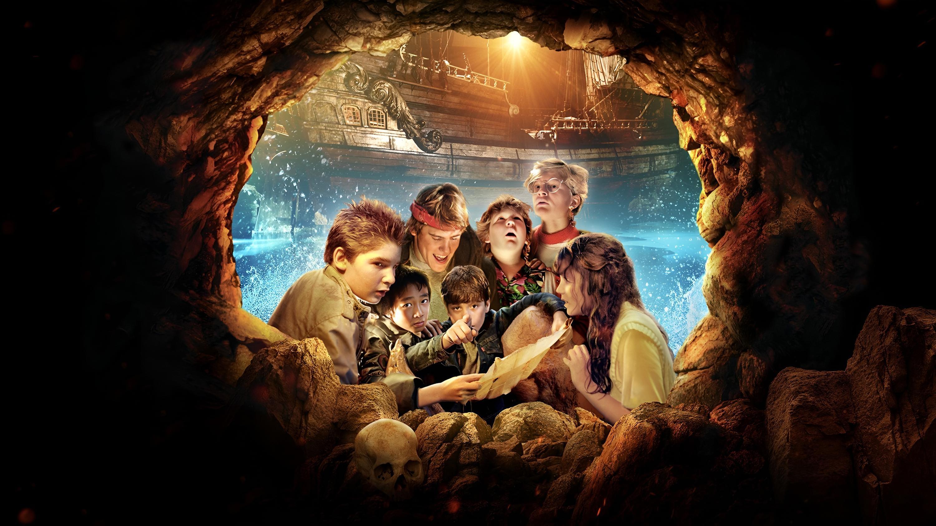 The Goonies - dödskallegänget backdrop