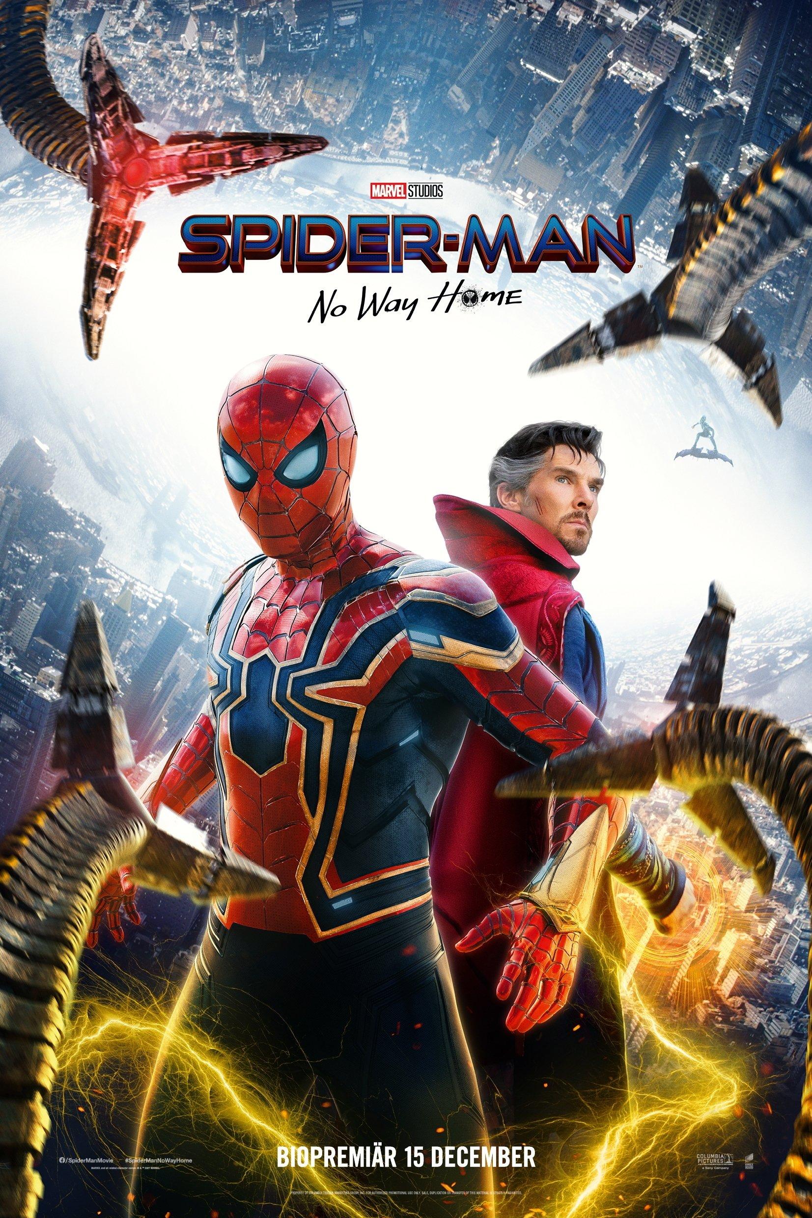 Spider-Man: No Way Home poster