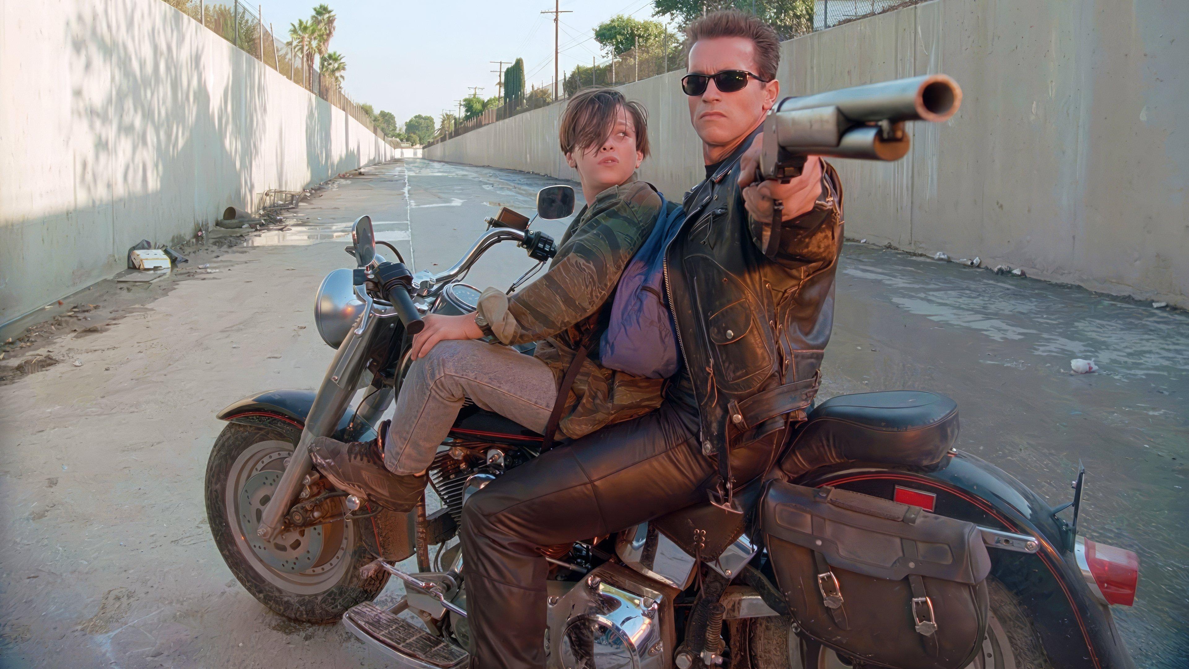 Terminator 2: Domedagen backdrop