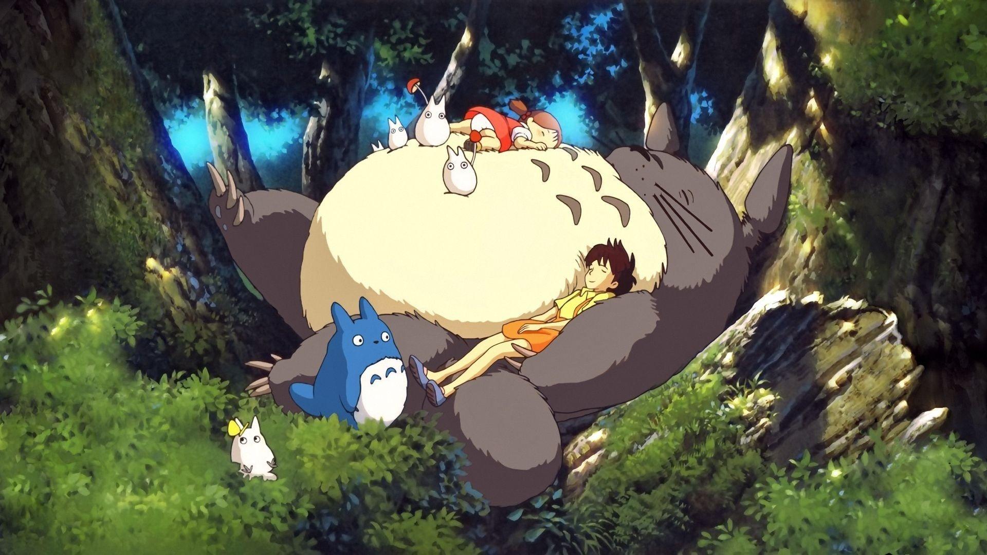 Min granne Totoro backdrop