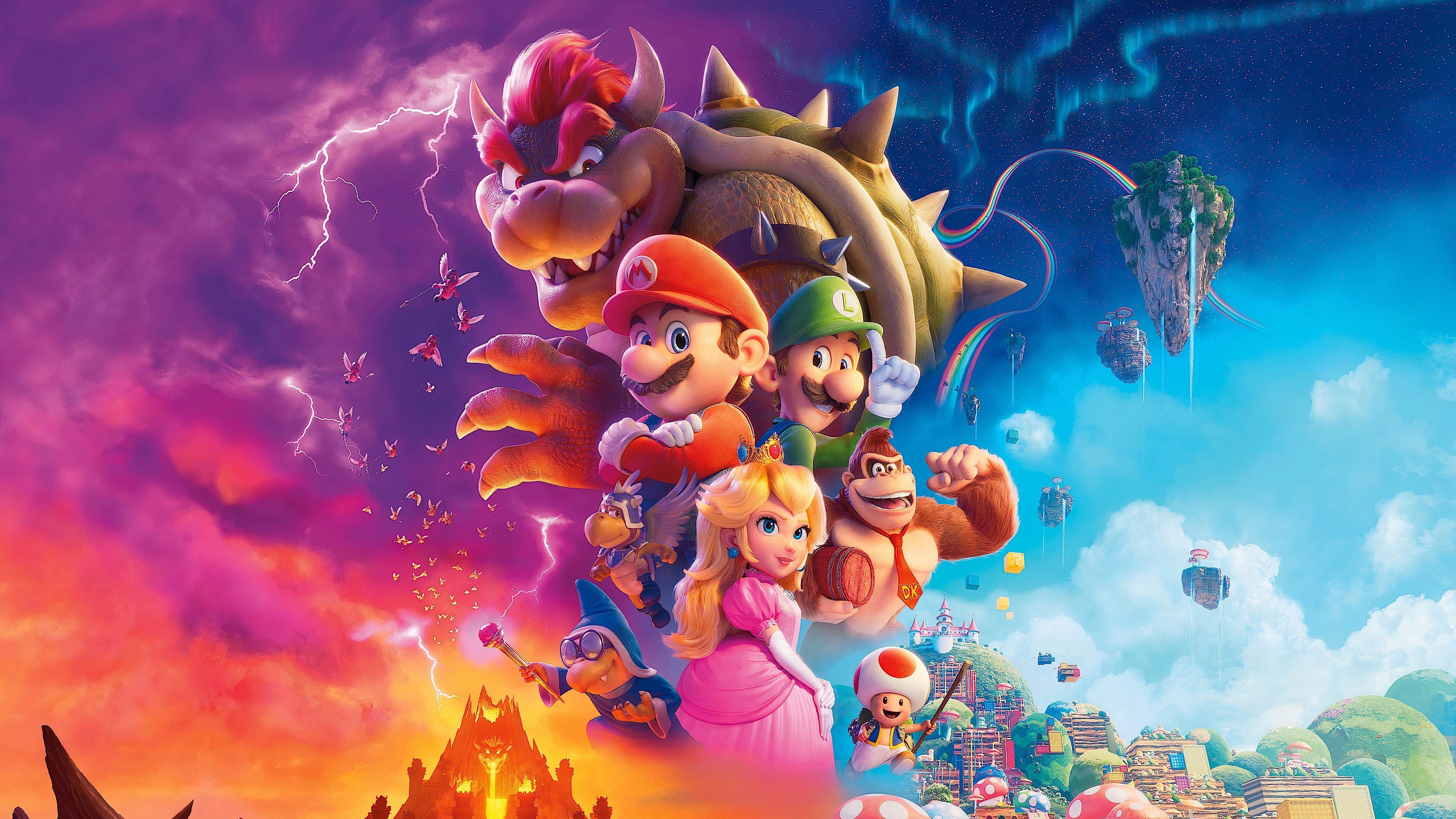 Super Mario Bros. Filmen backdrop