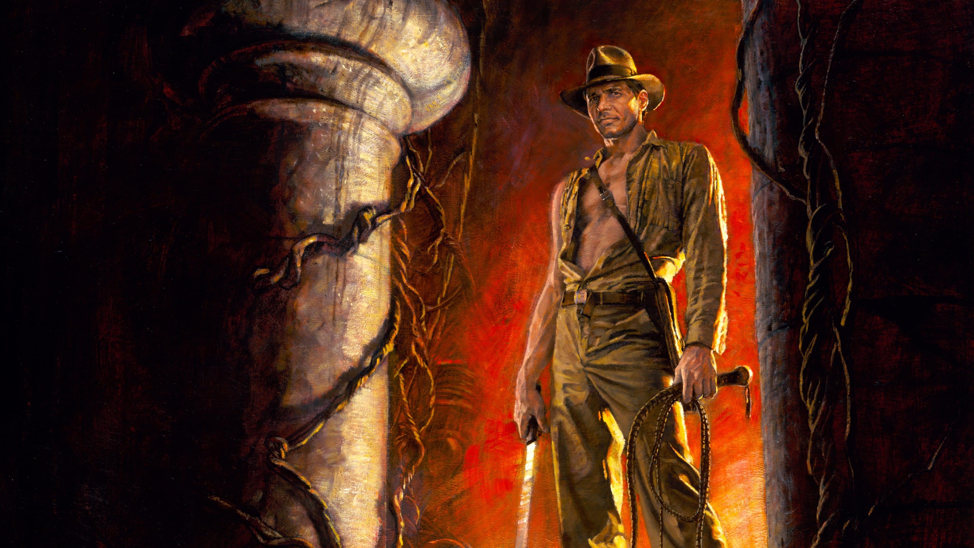 Indiana Jones och de fördömdas tempel backdrop