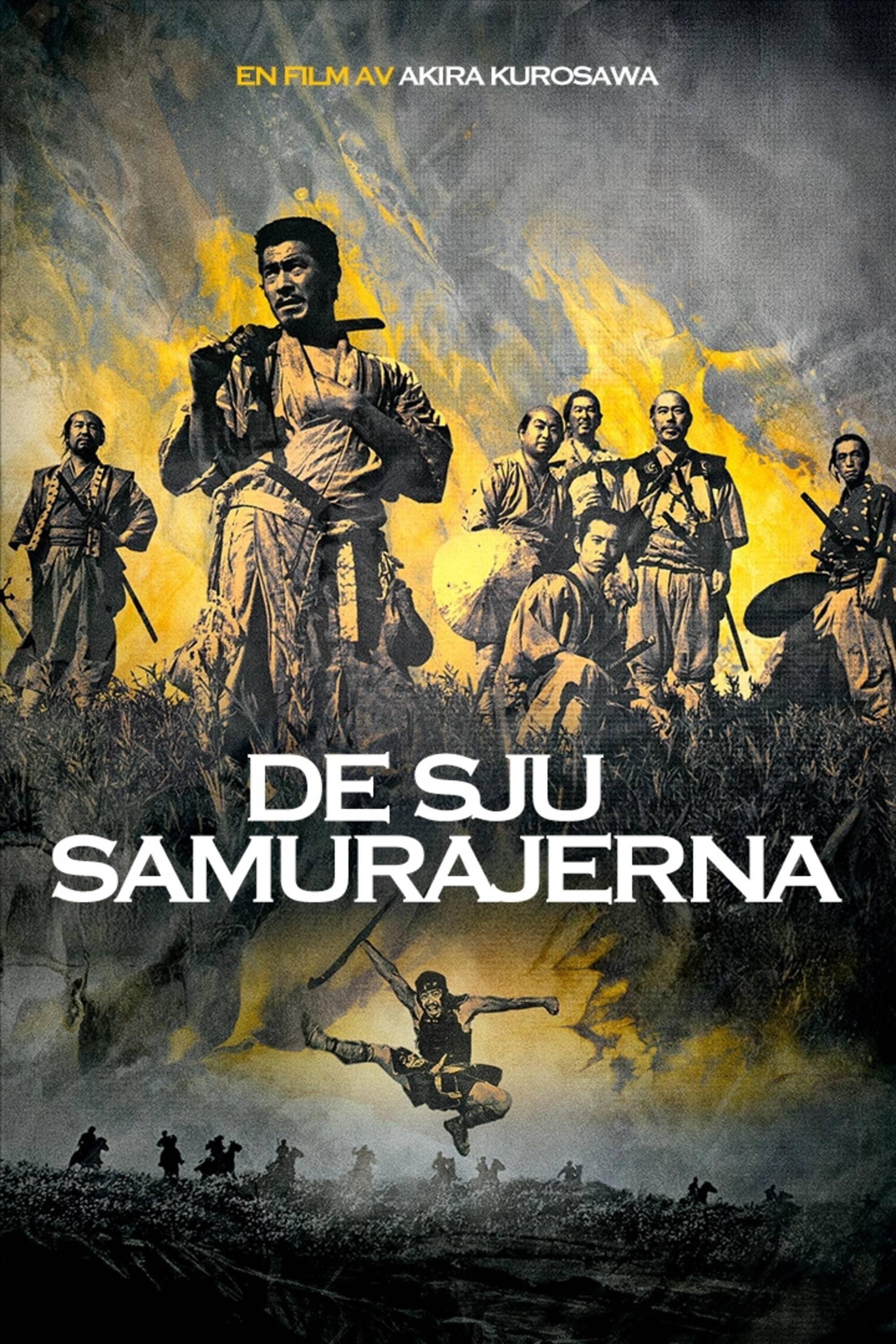 De sju samurajerna poster