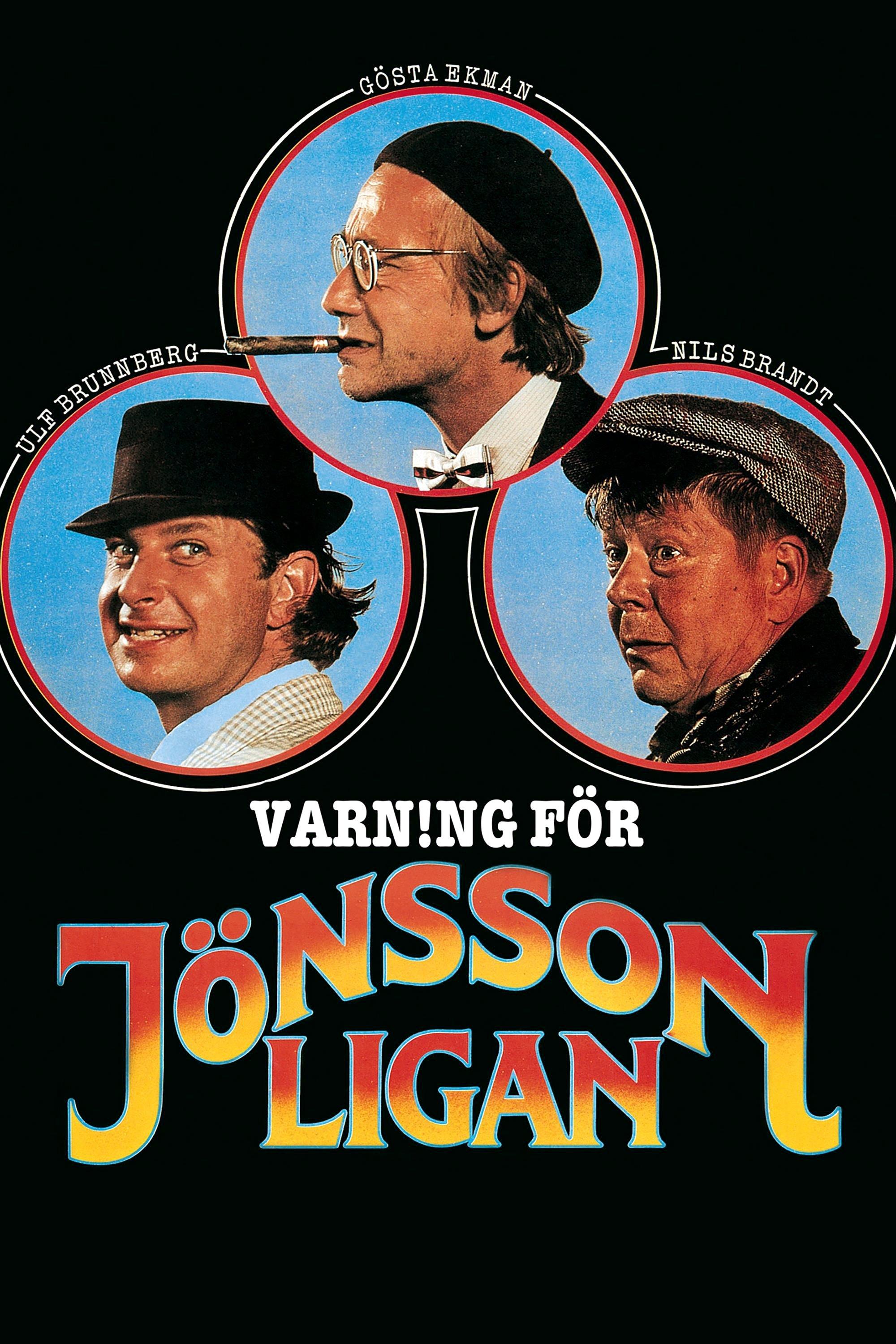 Varning för Jönssonligan poster