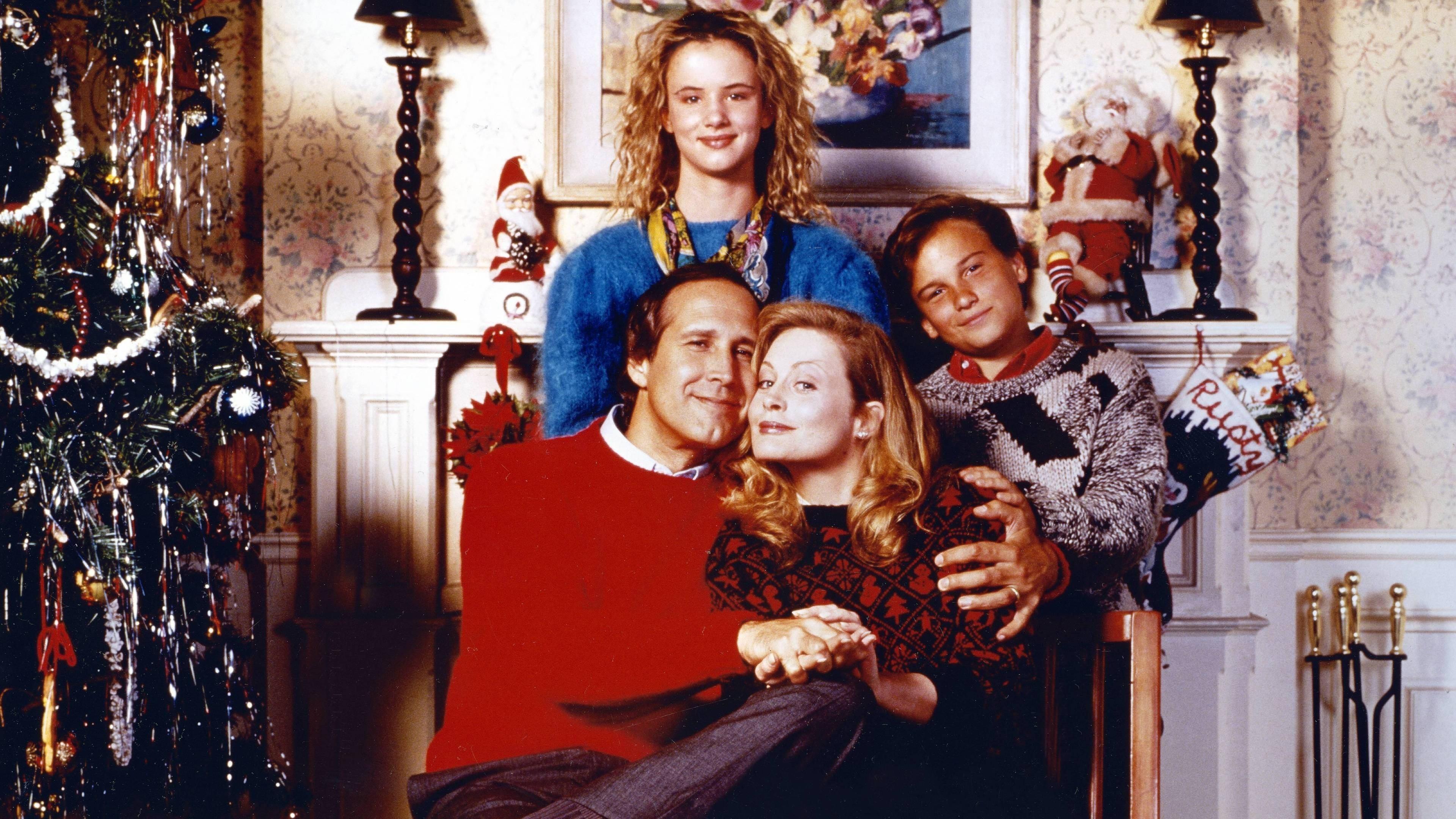 Ett päron till farsa firar jul backdrop