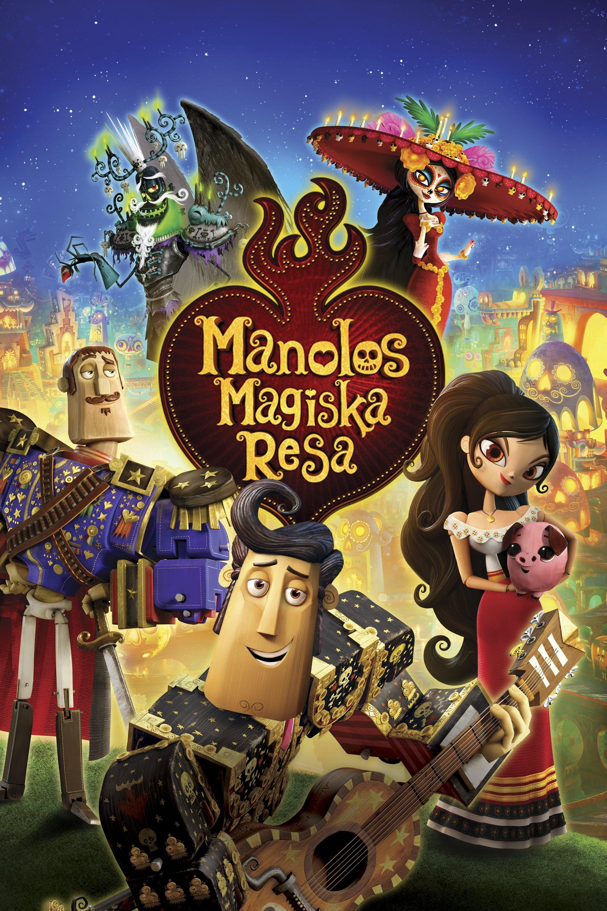 Manolos magiska resa poster