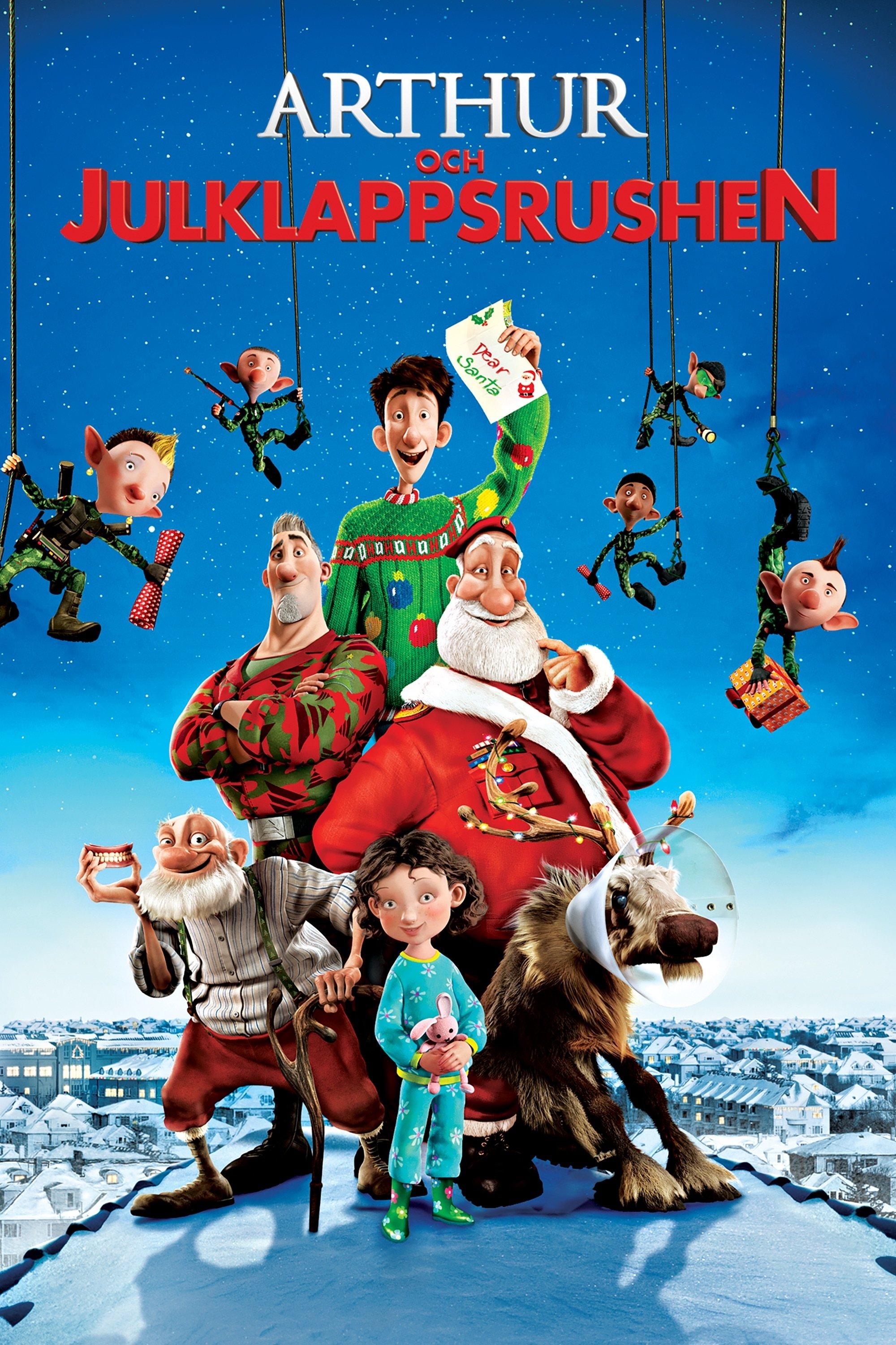 Arthur och julklappsrushen poster