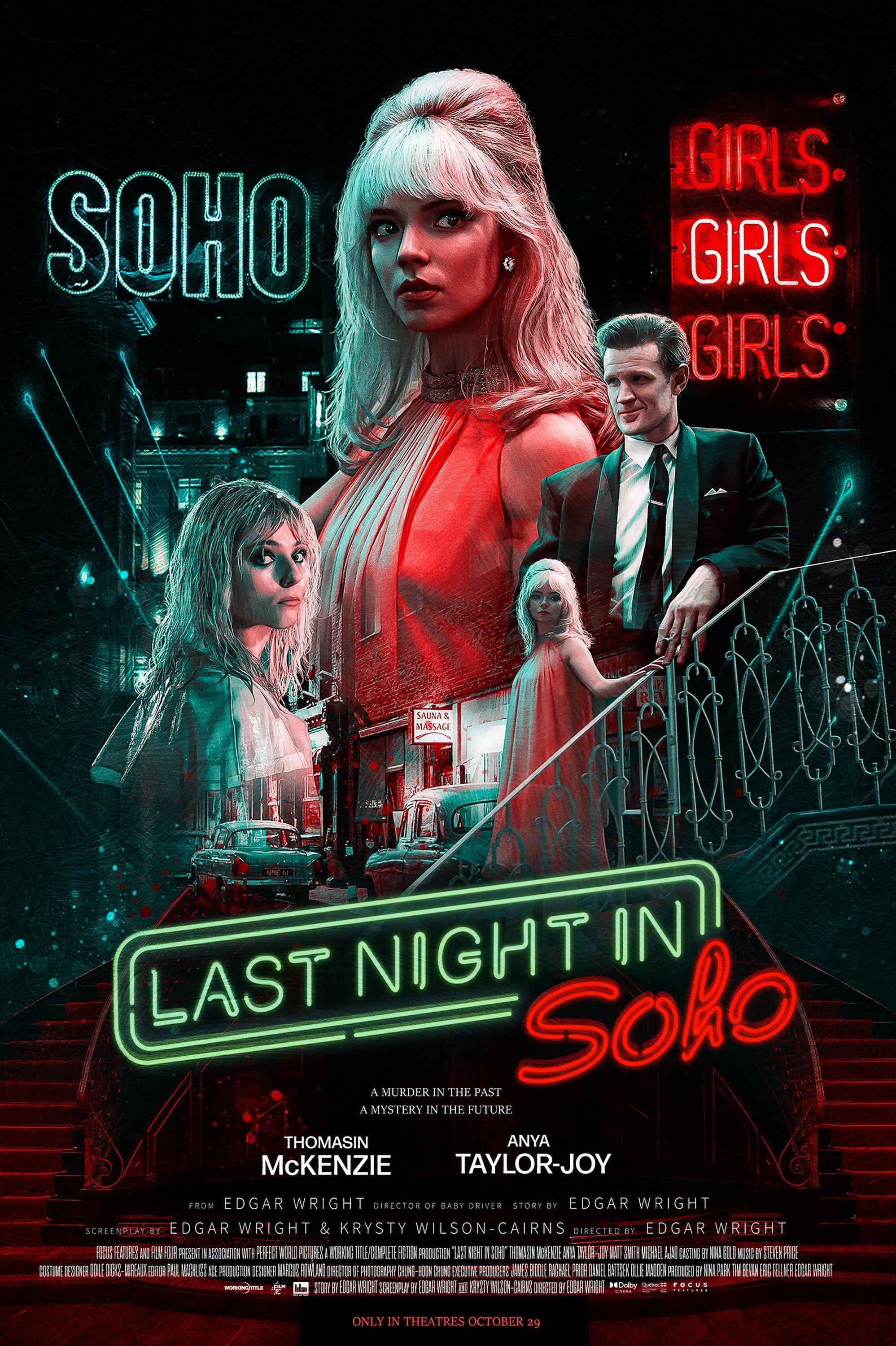 Last Night in Soho poster