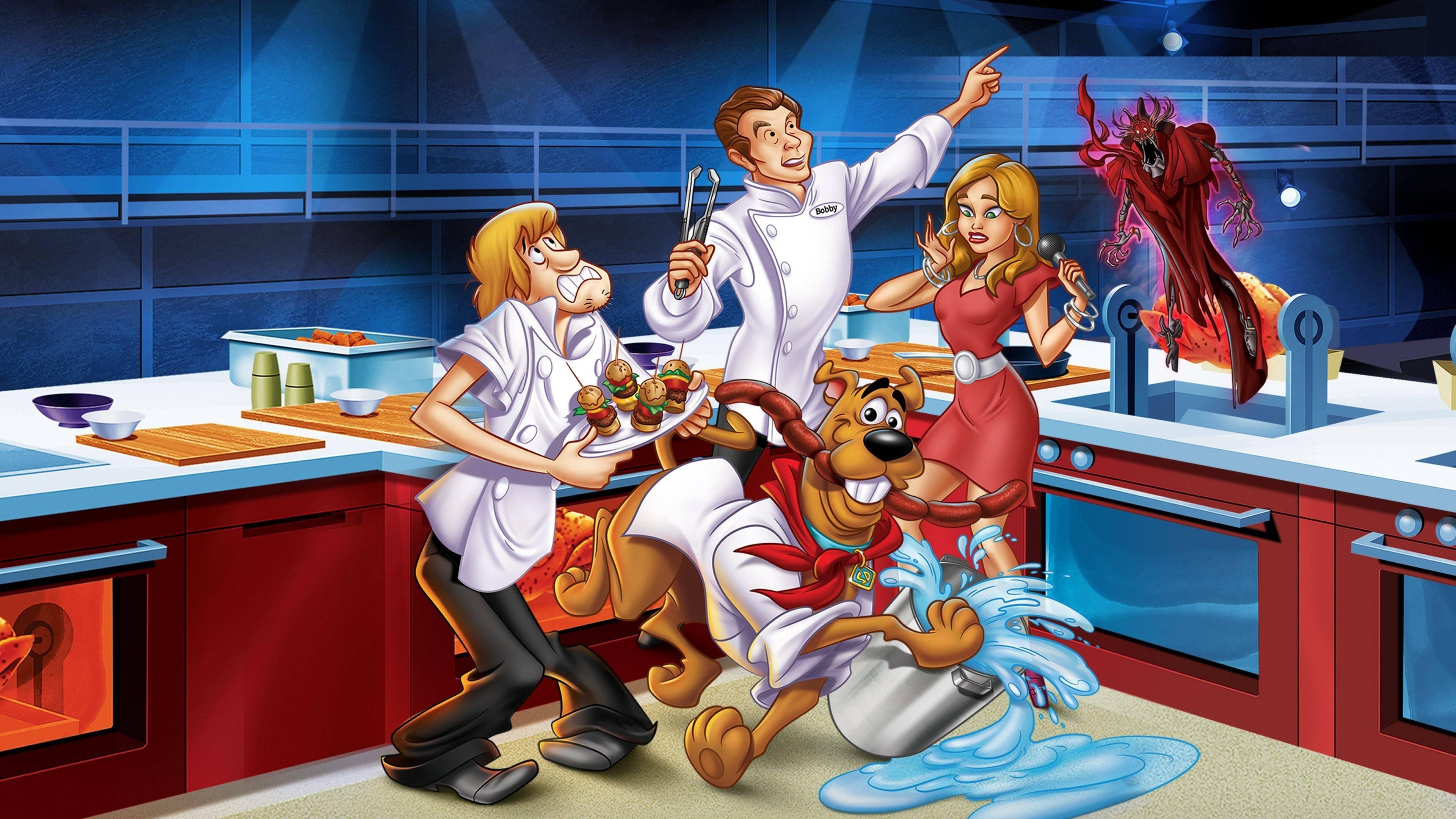 Scooby-Doo! och Gourmetspöket backdrop