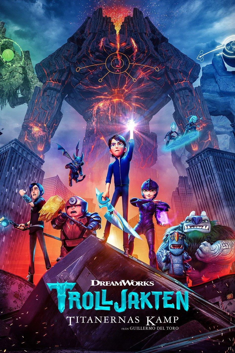 Trolljakten: Titanernas kamp poster