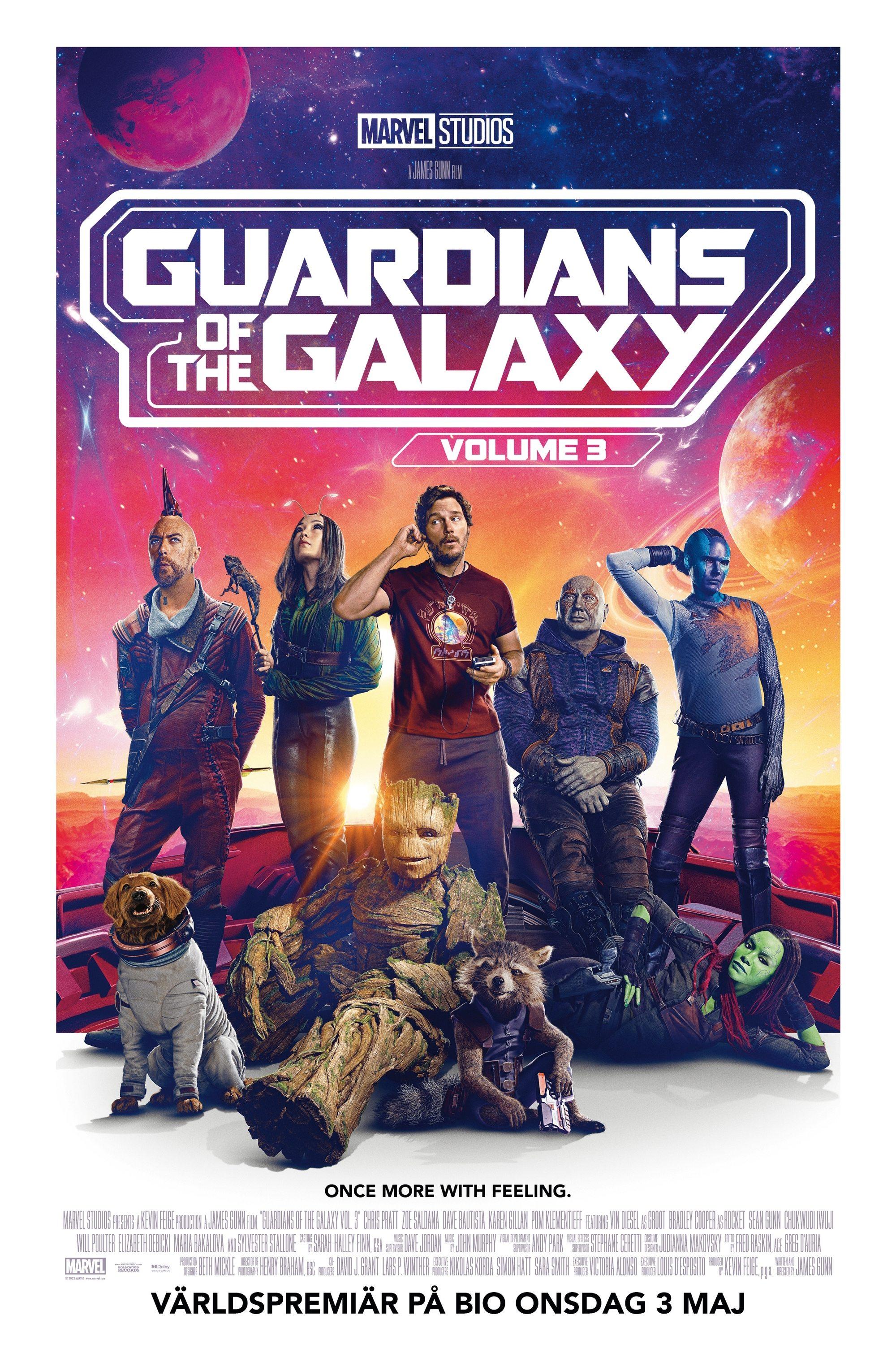 Guardians of the Galaxy Vol. 3 poster